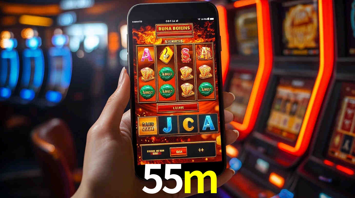 Sinta a adrenalina dos jogos de cassino com 55m